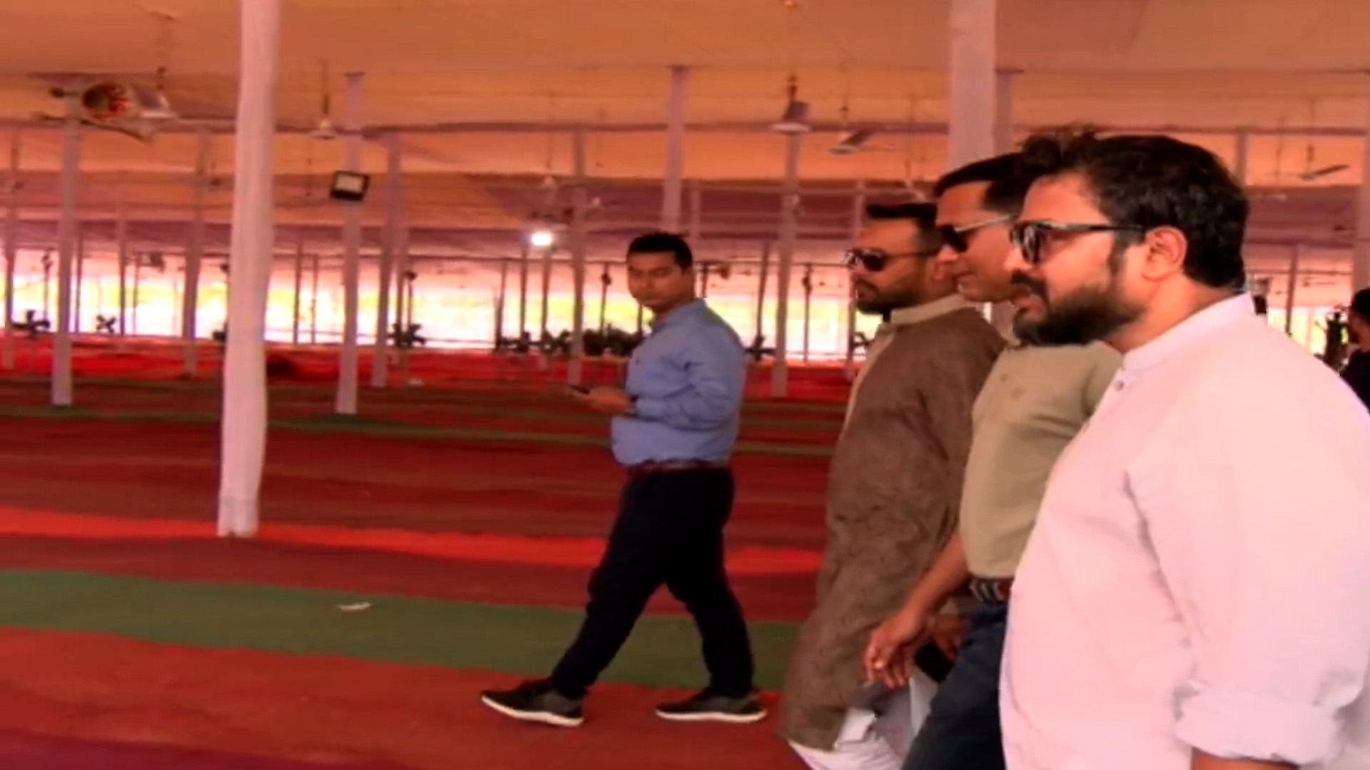 বাণিজ্য মেলার পুরাতন মাঠে লাখো মুসল্লির ঈদ জামাতের প্রস্তুতি সম্পন্ন