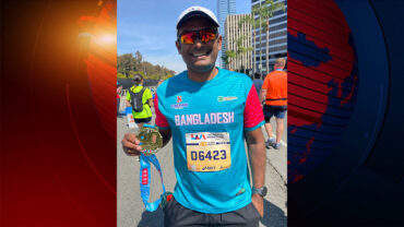 যুক্তরাষ্ট্রে বাংলাদেশি ম্যারাথনার আল আমিনের স্বপ্ন পূরণ