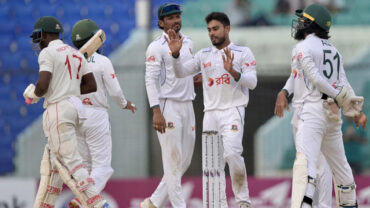 মিরাজের অলরাউন্ড নৈপুণ্যে ইনিংস ব্যবধানে জিতলো টাইগাররা