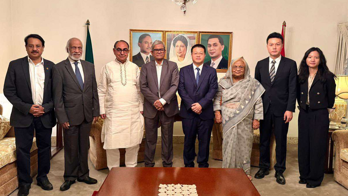 চীনা রাষ্ট্রদূতের সঙ্গে বিএনপি প্রতিনিধি দলের বৈঠক