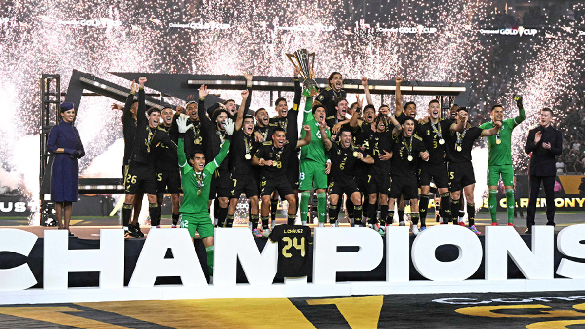 যুক্তরাষ্ট্রকে হারিয়ে উত্তর আমেরিকার চ্যাম্পিয়ন মেক্সিকো
