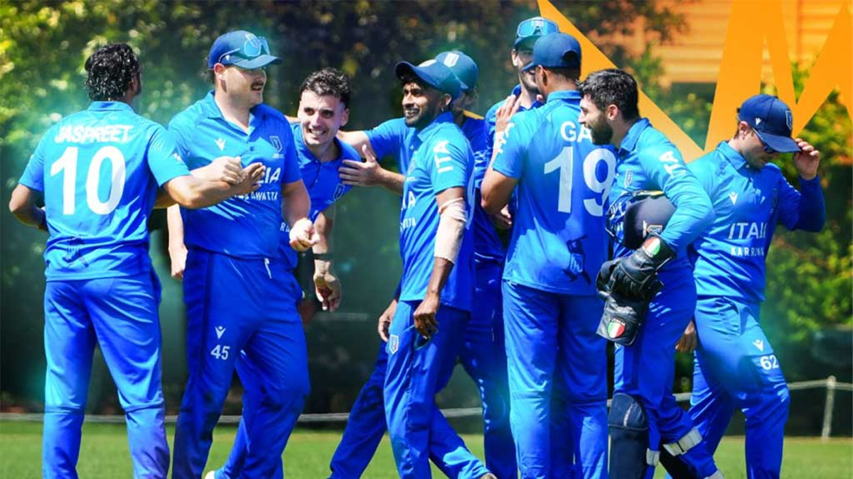 ইতিহাস গড়ে টি-টোয়েন্টি বিশ্বকাপে ইতালি