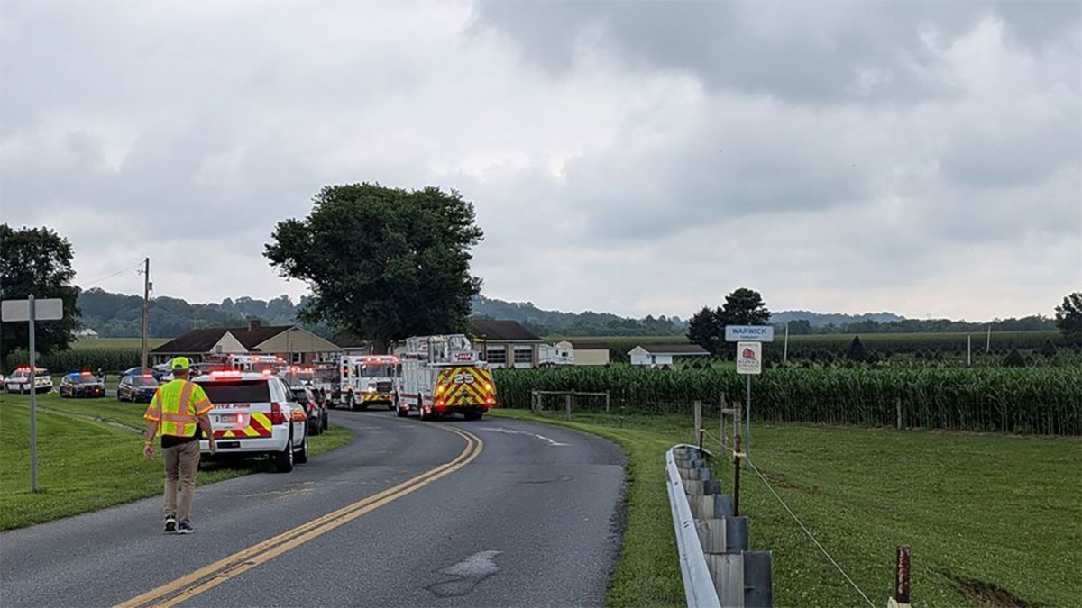 ল্যানকাস্টার বিমানবন্দরের কাছে বিমান বিধ্বস্ত, নিহত ১