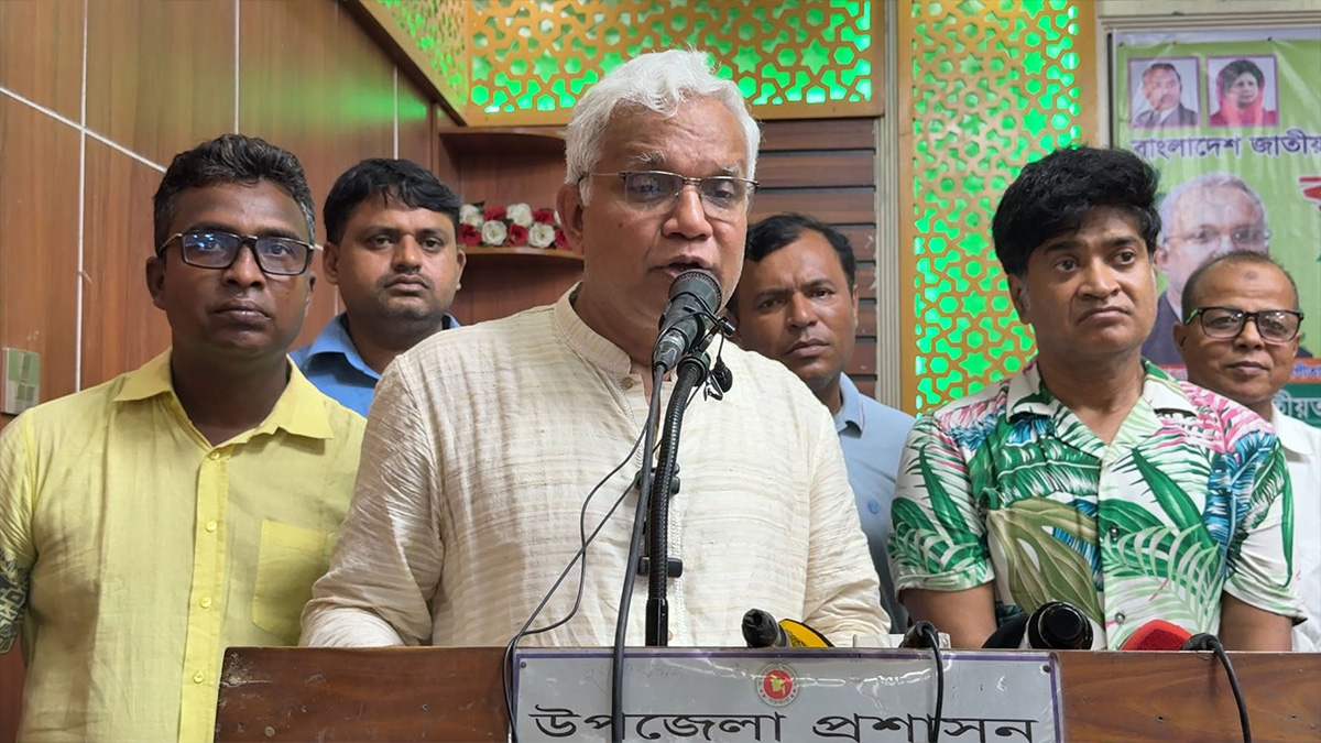 স্থানীয় নির্বাচনের জন্য নয়, গণতন্ত্রের জন্য জীবন দিয়েছেন শহীদরা: ডা. জাহিদ