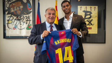 এক বছরের জন্য লোনে বার্সেলোনায় রাশফোর্ড, পেয়েছেন ১৪ নম্বর জার্সি