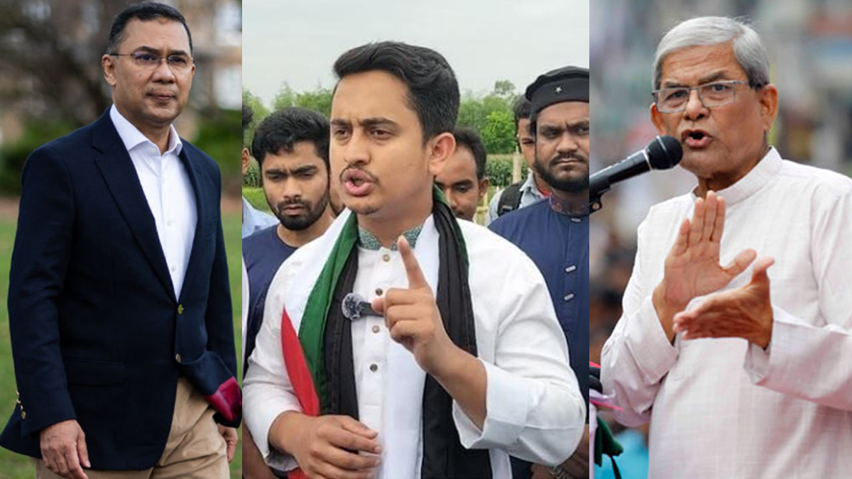 ফেসবুকে তারেক রহমান ও মির্জা ফখরুলকে ট্যাগ করে যা লিখলেন সারজিস