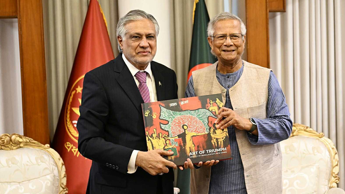 প্রধান উপদেষ্টার সঙ্গে পাকিস্তানের পররাষ্ট্রমন্ত্রীর সাক্ষাৎ