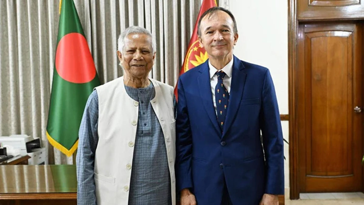 প্রধান উপদেষ্টার সঙ্গে ডাচ রাষ্ট্রদূতের বিদায়ী সাক্ষাৎ