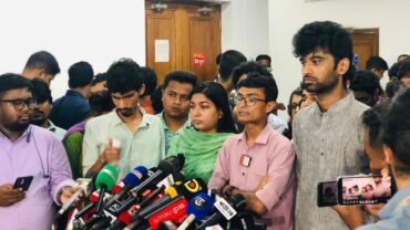 ডাকসু নির্বাচন: গণতান্ত্রিক ছাত্রজোটের প্যানেলের নেতৃত্বে ইমি-মেঘমল্লার