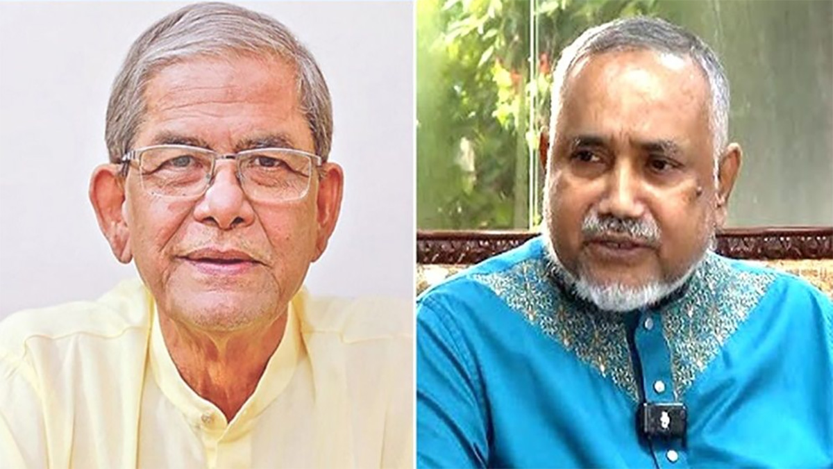 মির্জা ফখরুলকে দেখতে হাসপাতালে জামায়াতের প্রতিনিধি দল