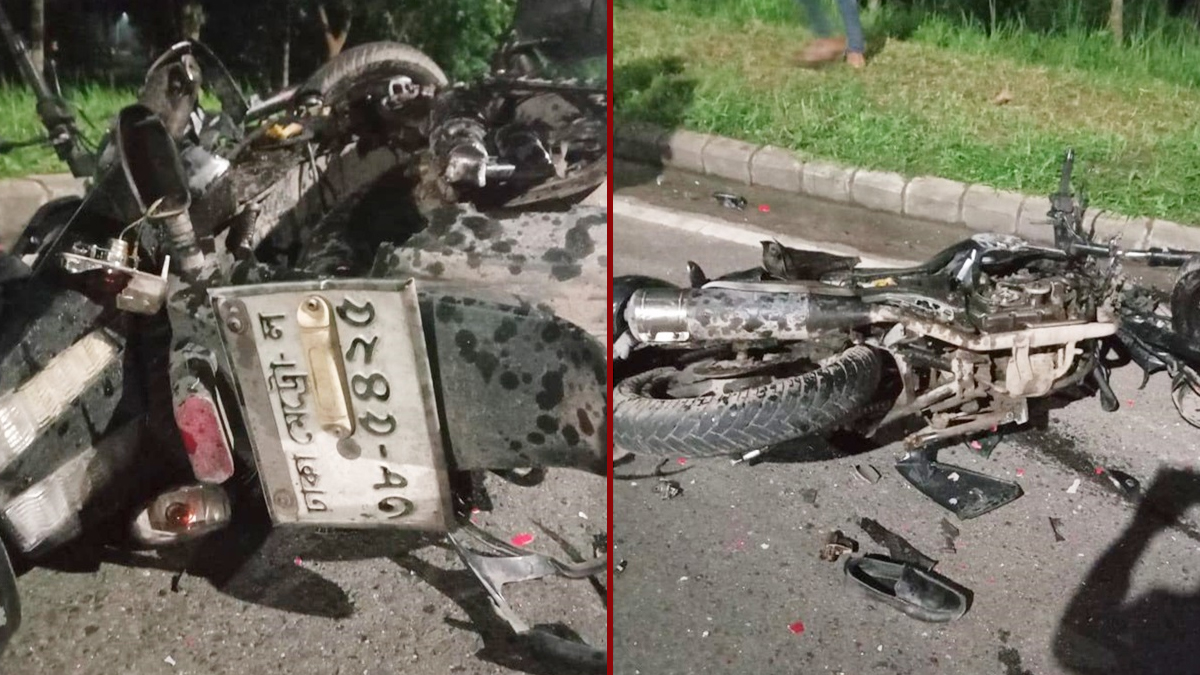 পদ্মা সেতুর টোলপ্লাজার কাছে সড়ক দুর্ঘটনায় ২ মোটরসাইকেল আরোহীর মৃত্যু