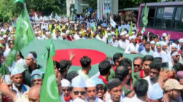 পবিত্র ঈদে মিলাদুন্নবী (সা.) উপলক্ষে রাজধানীতে জশনে জুলুছ