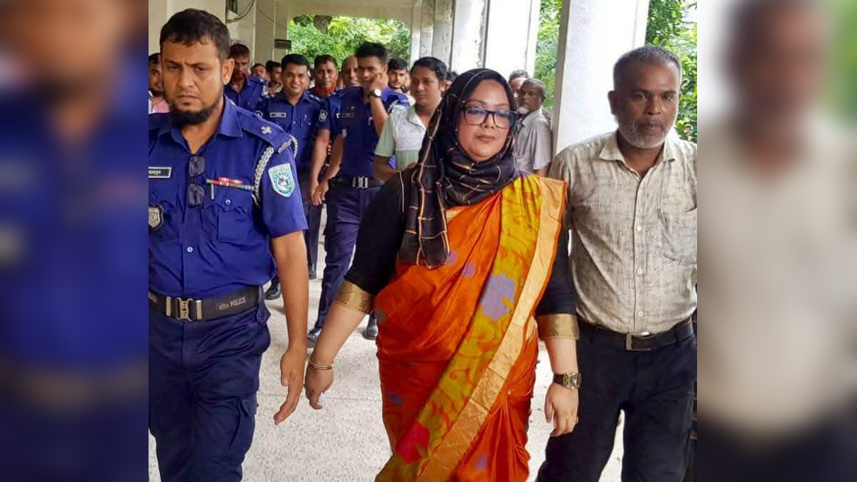 কুড়িগ্রামের সাবেক ডিসি সুলতানা পারভীন কারাগারে
