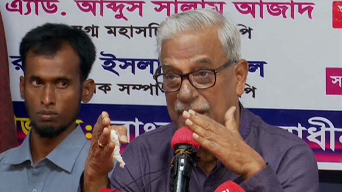 আ. লীগের সাথে আঁতাত করে ভোট বানচাল করতে চাইলে প্রতিহতের হুঁশিয়ারি ফারুকের