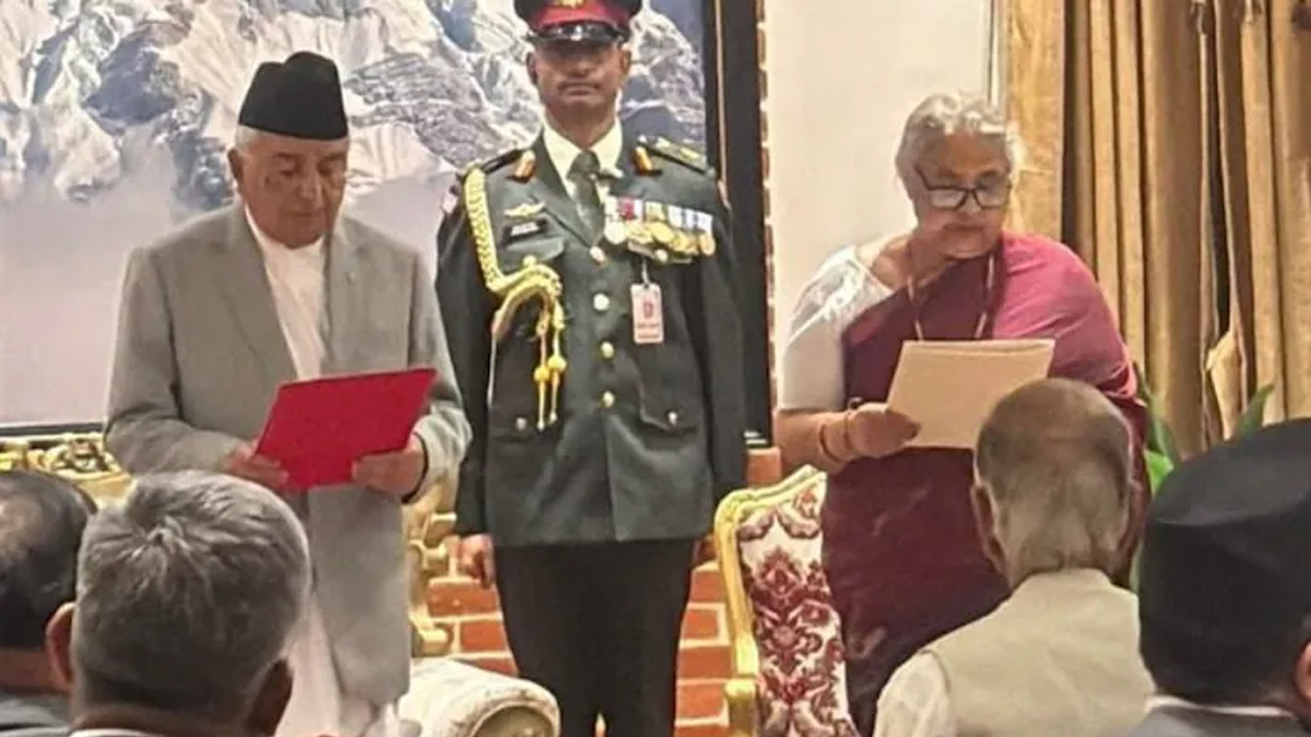 নেপালের নয়া সরকারপ্রধান সুশীলা কার্কি, নিলেন শপথ